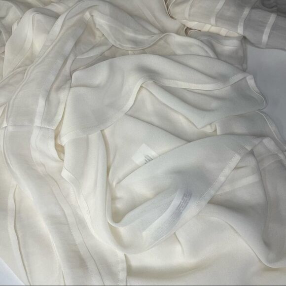 Massimo Dutti Cream Dress size 42/L - Picture 10 of 14